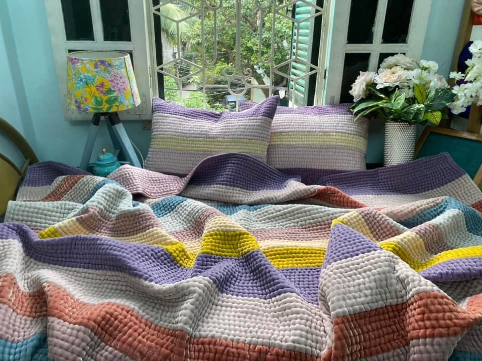 Cotton edge waffle towel quilt towel blanket blanket summer cool quilt air conditioner quilt