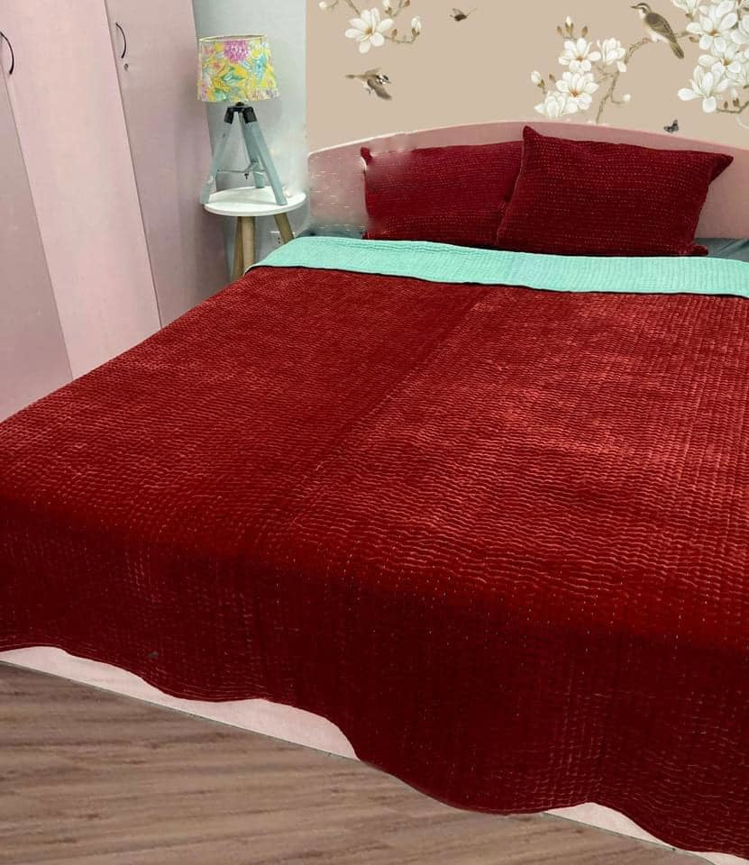 Thin Blanket Four Seasons Nap Blanket Flannel Single