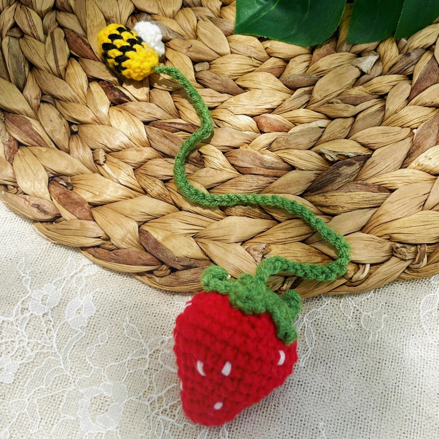 Personalized Bookmarks, Linen Hand Embroidered Bookmark, Flower Bookmark