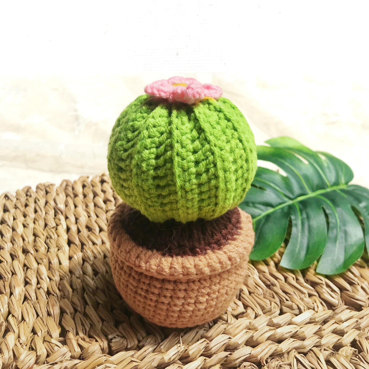 Handmade Crochet Succulent Plants, Unique Crochet Home Decor, Desert Plant Decor, Artisan Crochet Plants, Crochet Plant Gift