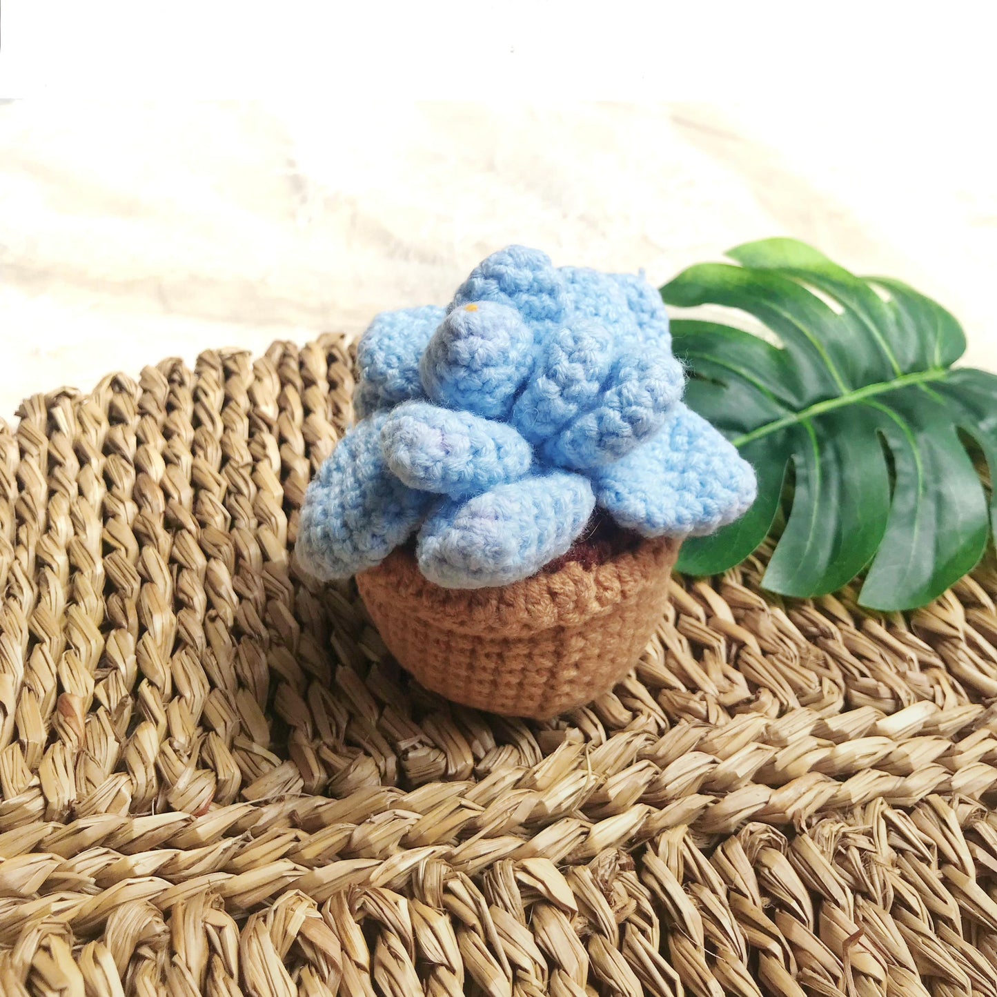 Handmade Crochet Succulent Plants, Unique Crochet Home Decor, Desert Plant Decor, Artisan Crochet Plants, Crochet Plant Gift