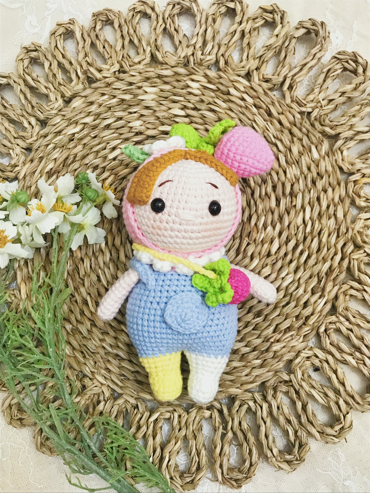 Doll for baby, Rachel birthday decoration, Baby shower toy gift, Christmas gift for baby, birthday baby doll