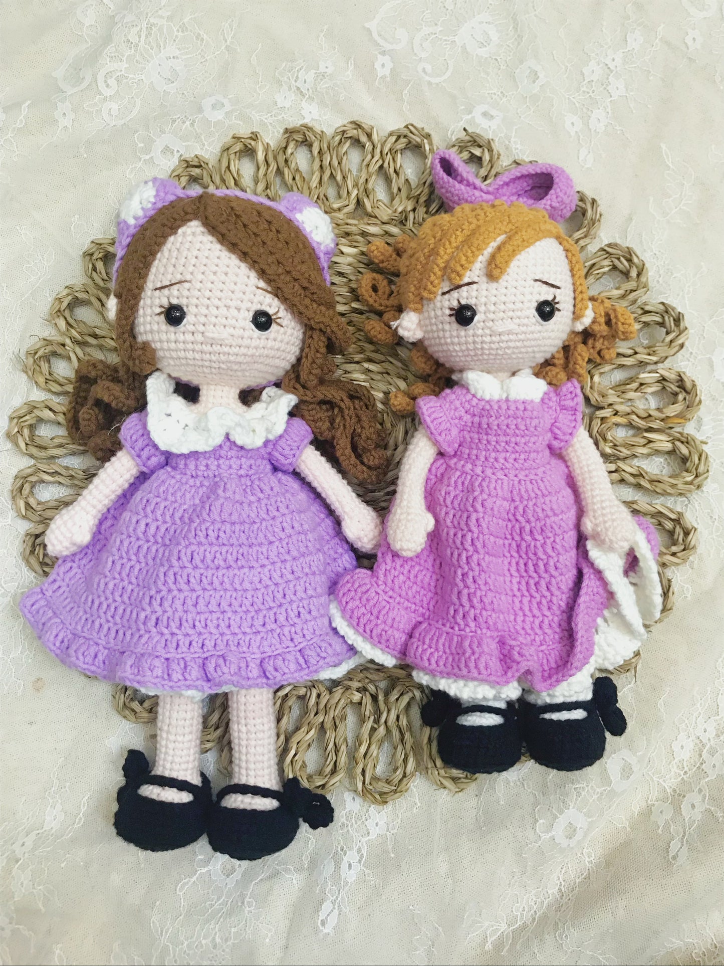 Crochet Princes Doll, Crochet Doll, Handmade Gift, Baby Doll Crochet, Gift for Kids, Doll for Sale, Birthday Gift, Granddaughter Gift