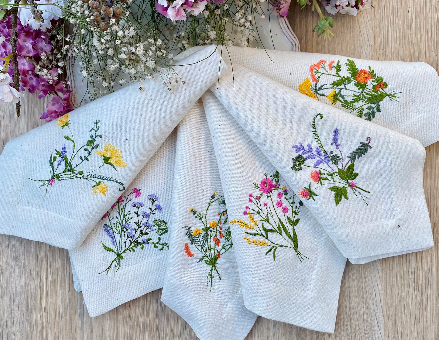 Embroidered Denim Placemat with Cowboy Boot Design | Western Dinner Placemat