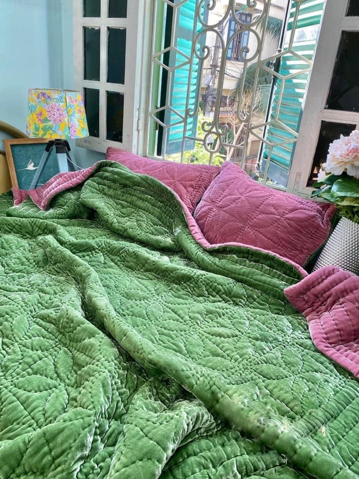 Thin Blanket Four Seasons Nap Blanket Flannel Single