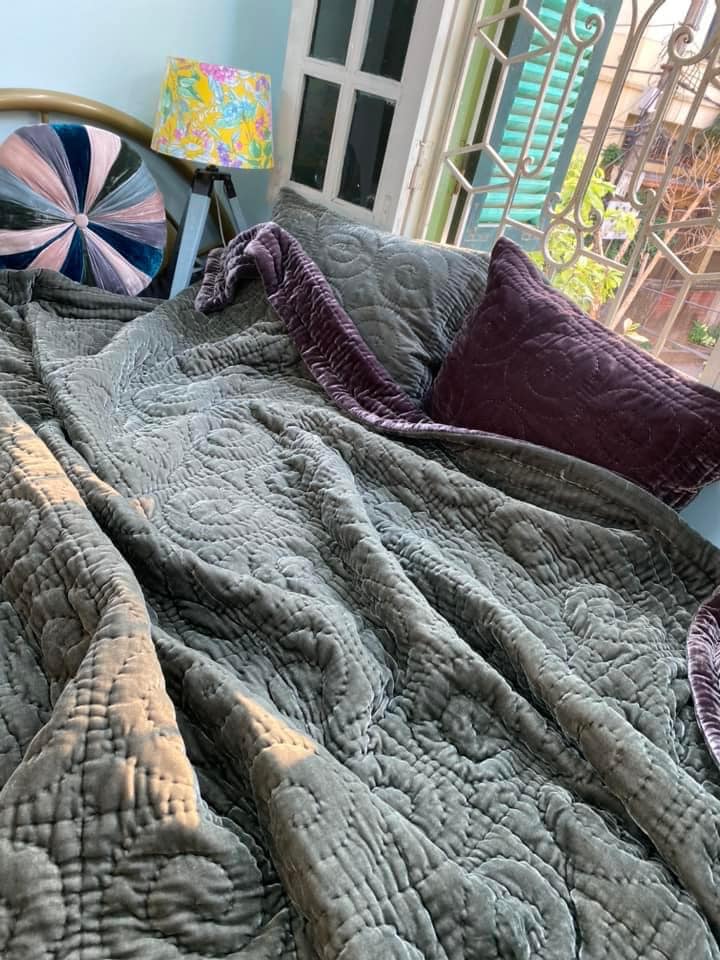 Thin Blanket Four Seasons Nap Blanket Flannel Single