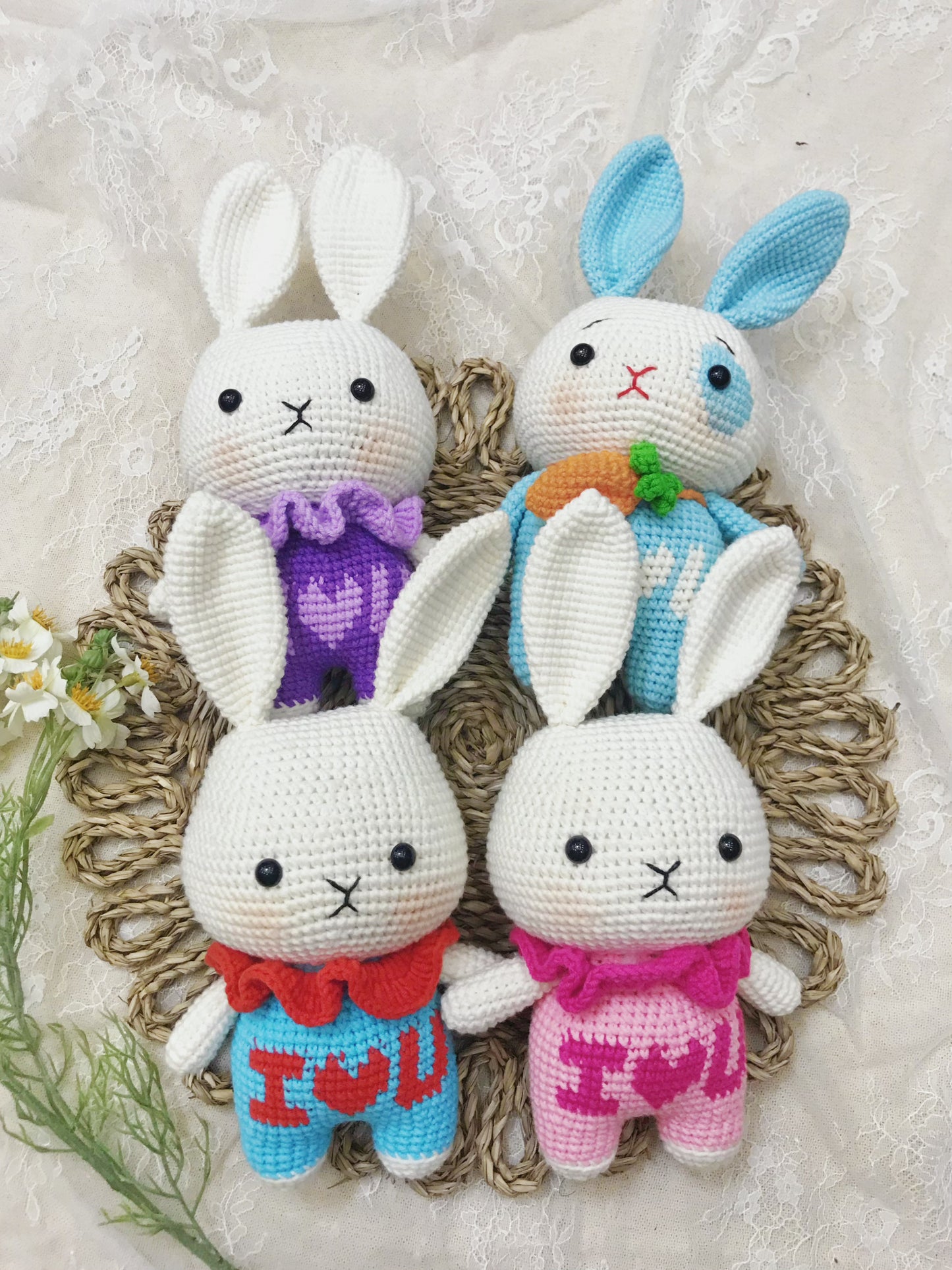 Handmade Bunny, Crochet Bunny, Stuffed Bunny, Baby Gifts, Stuffed Animals, Baby Shower Gift, Newborn Gift, Baby Toys, Baby Birthday Gift
